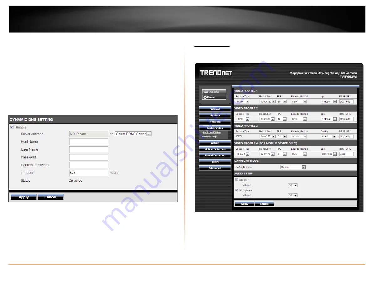 TRENDnet TV-IP662WI User Manual Download Page 40