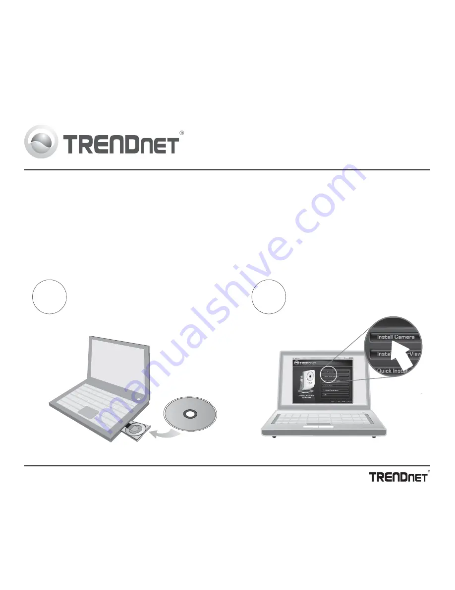 TRENDnet TV-IP751WC Quick Installation Manual Download Page 1