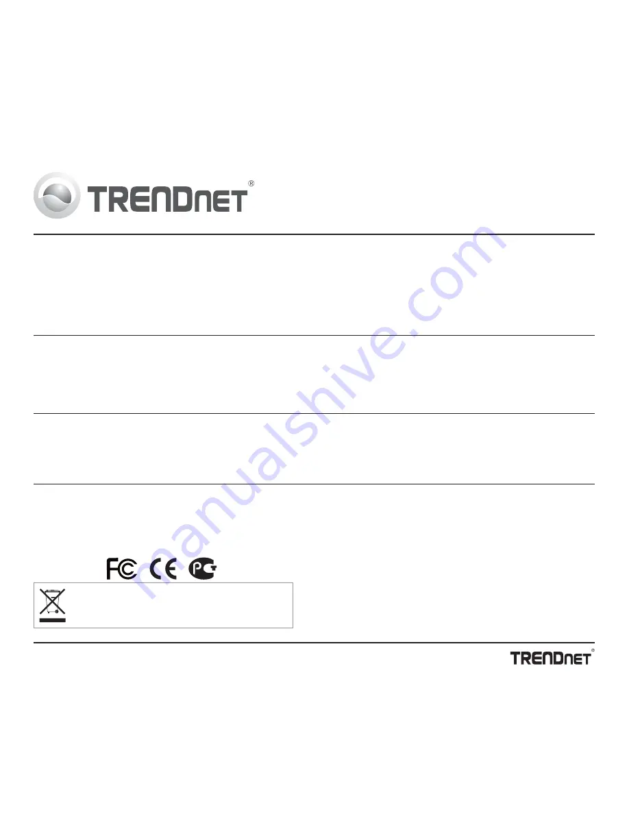 TRENDnet TV-IP751WIC Quick Installation Manual Download Page 9