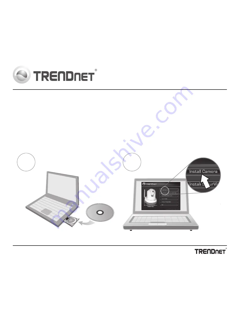 TRENDnet TV-IP851WC Quick Installation Manual Download Page 1