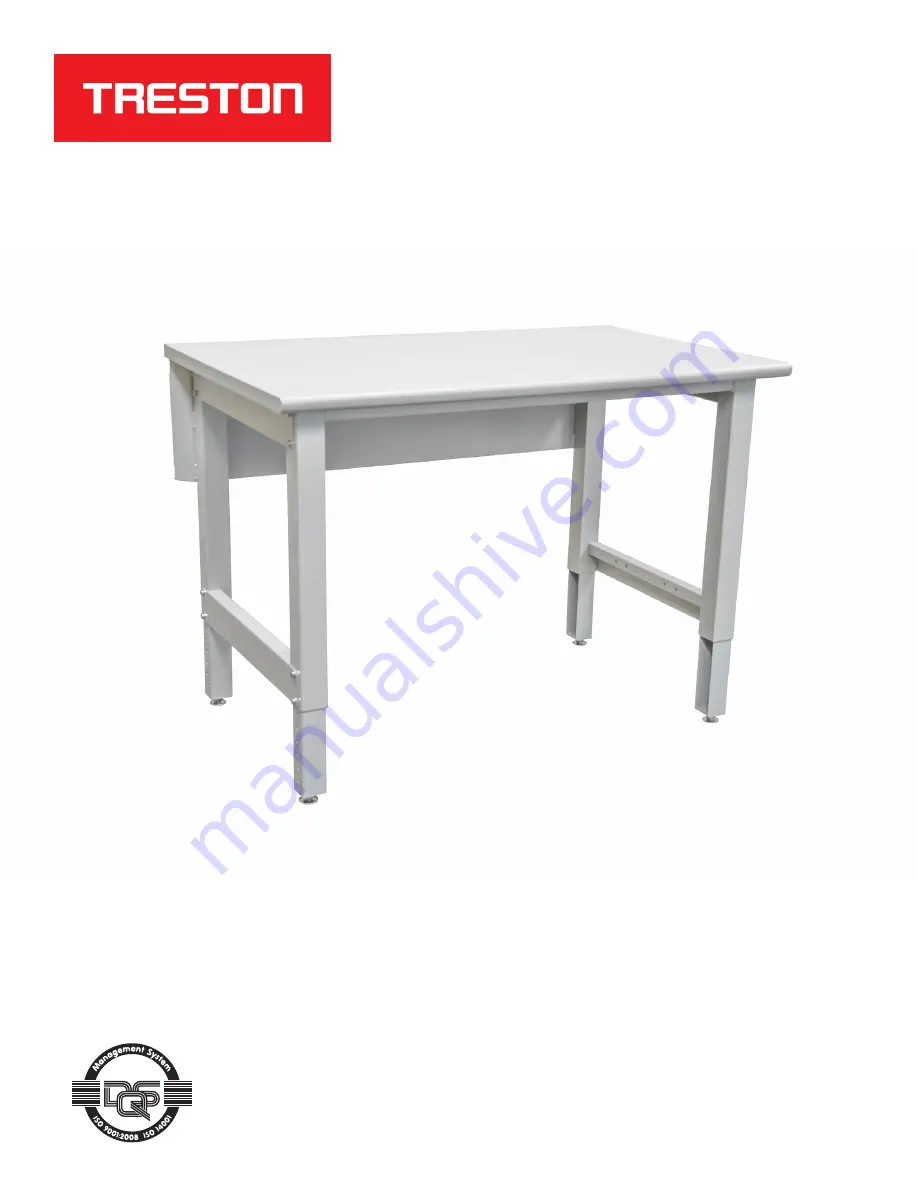 treston Cornerstone Bench 905998 Скачать руководство пользователя страница 1