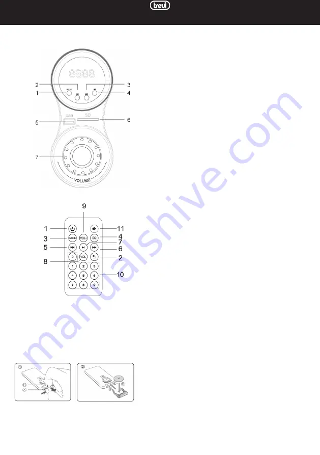 Trevi 8011000027586 Скачать руководство пользователя страница 6