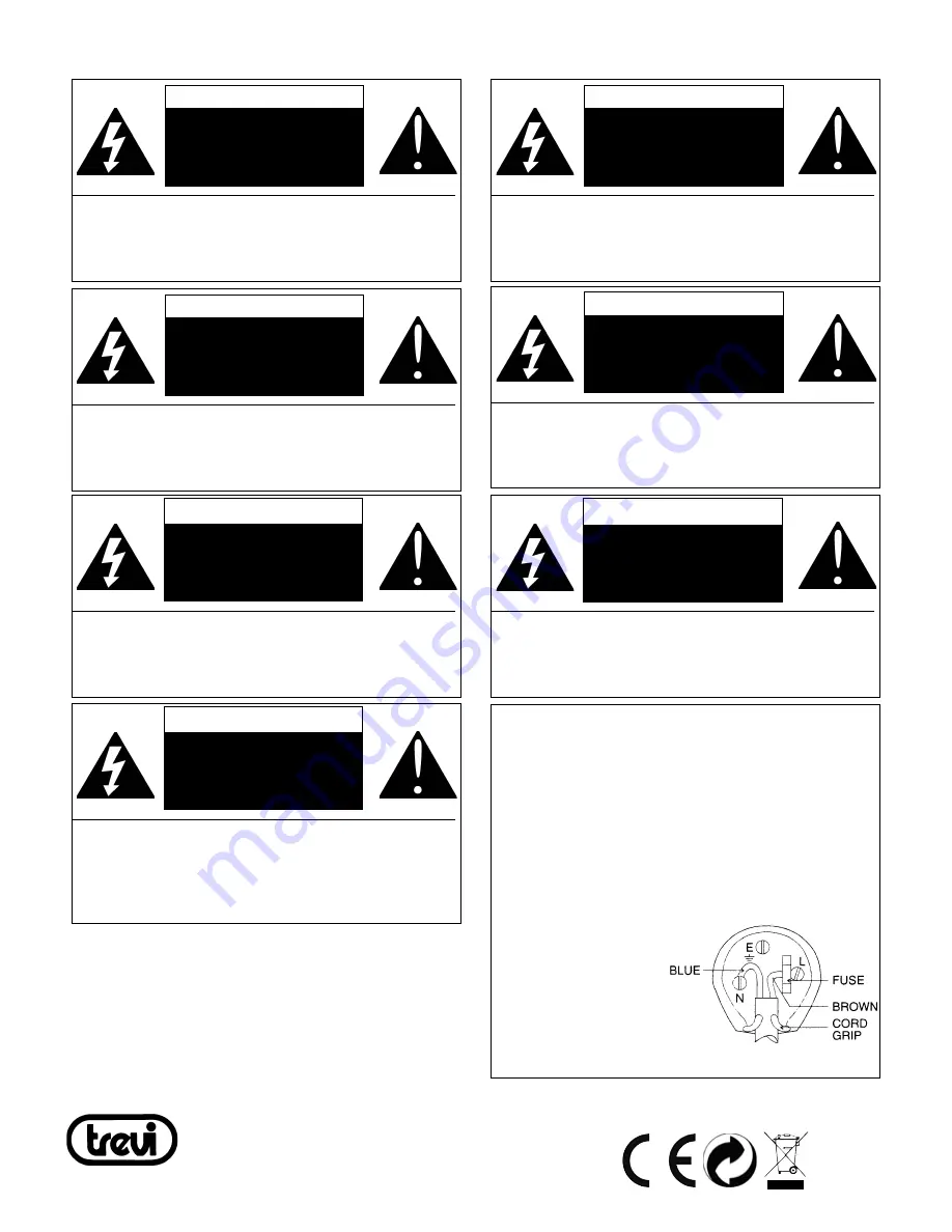 Trevi AVX 575USB Скачать руководство пользователя страница 8