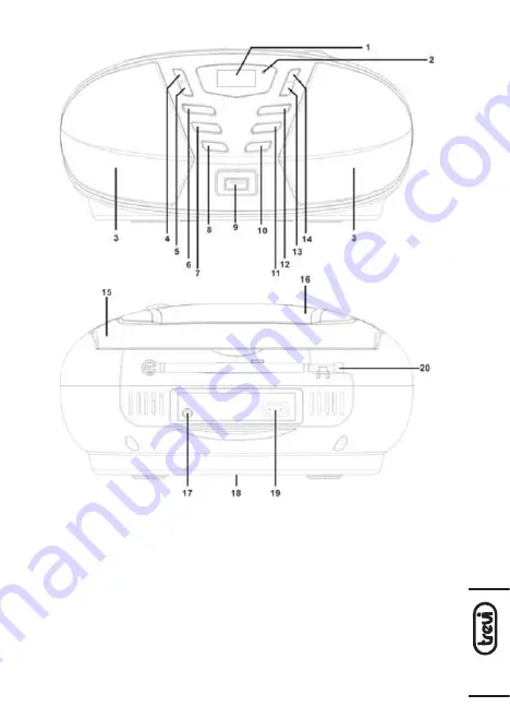 Trevi CMP 558 BT Скачать руководство пользователя страница 15