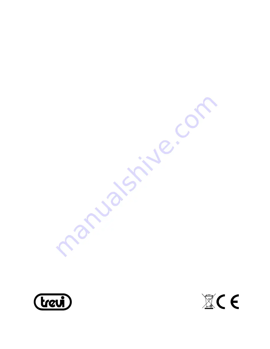 Trevi DXV 3530 USB User Manual Download Page 132