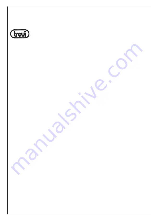 Trevi HE 3375TS User Manual Download Page 38