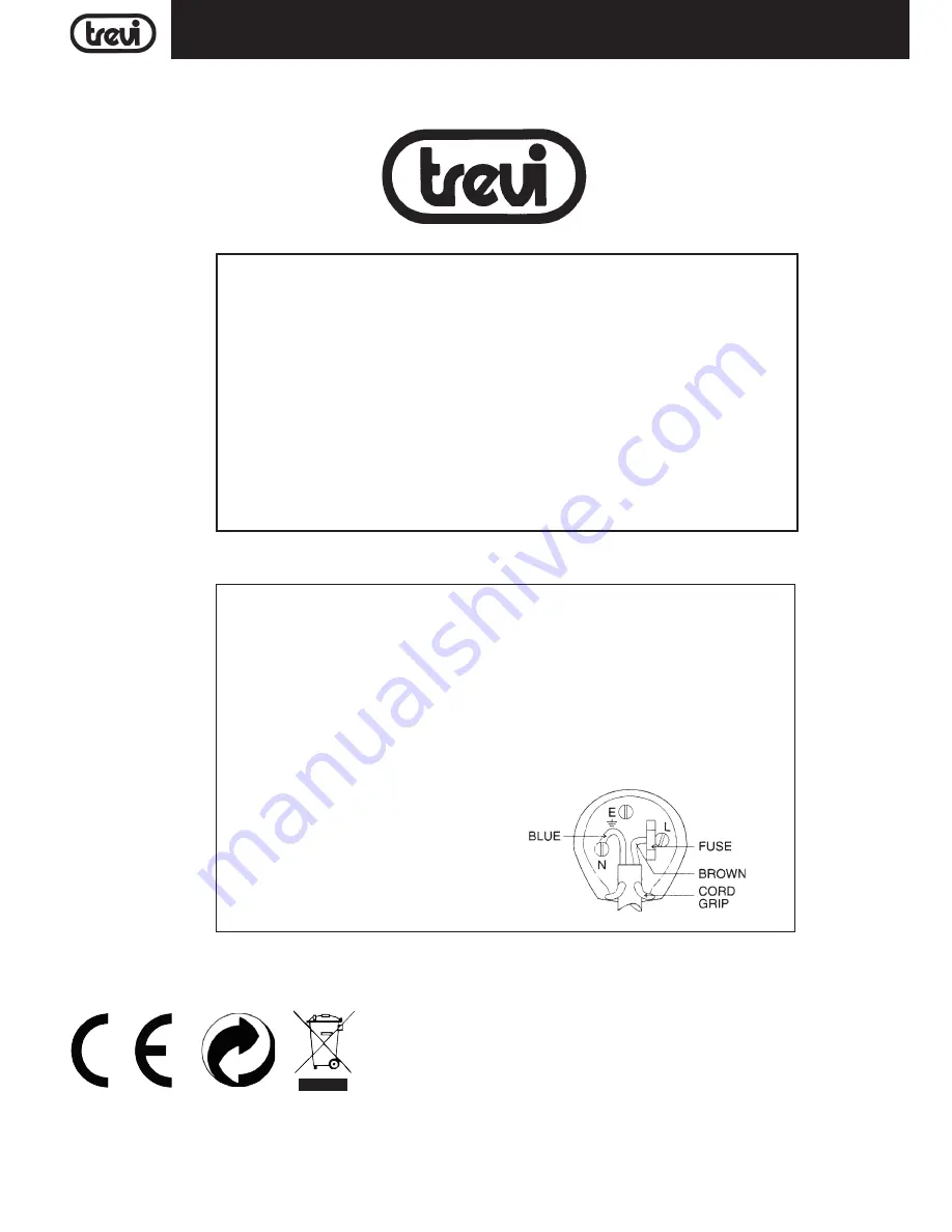 Trevi IPD 8450T User Manual Download Page 64