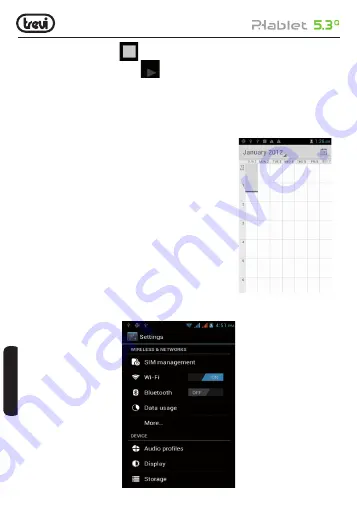 Trevi PHABLET 5.3 Q Скачать руководство пользователя страница 50