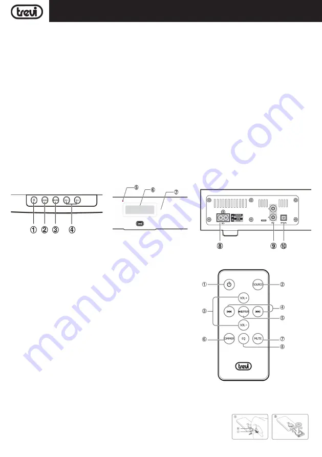 Trevi SB 5010TV User Manual Download Page 11