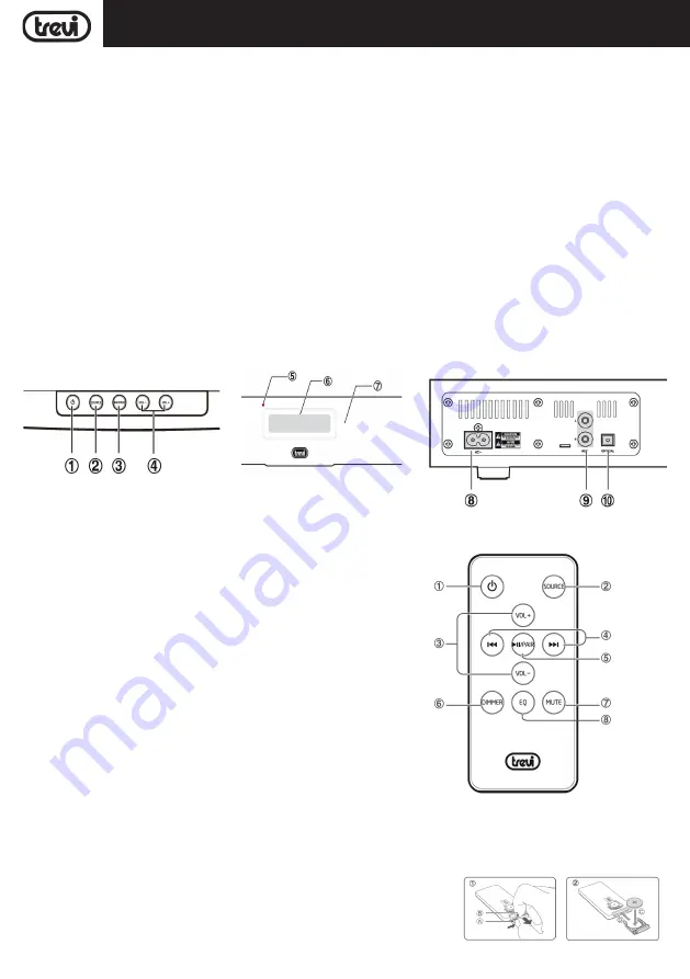 Trevi SB 5010TV User Manual Download Page 14