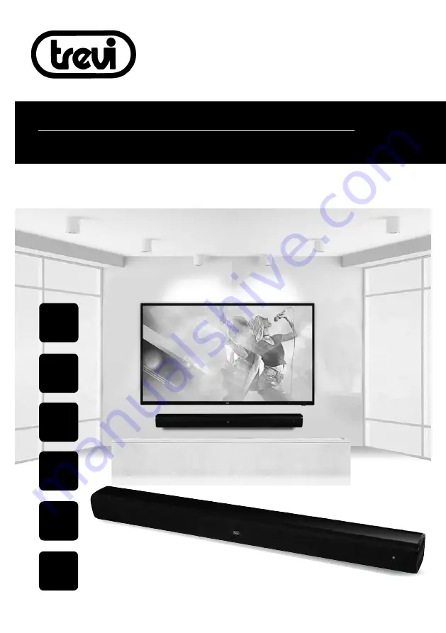 Trevi SB 8315 TV User Manual Download Page 1