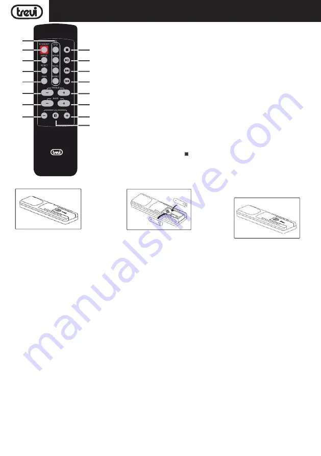 Trevi SB 8315 TV User Manual Download Page 19