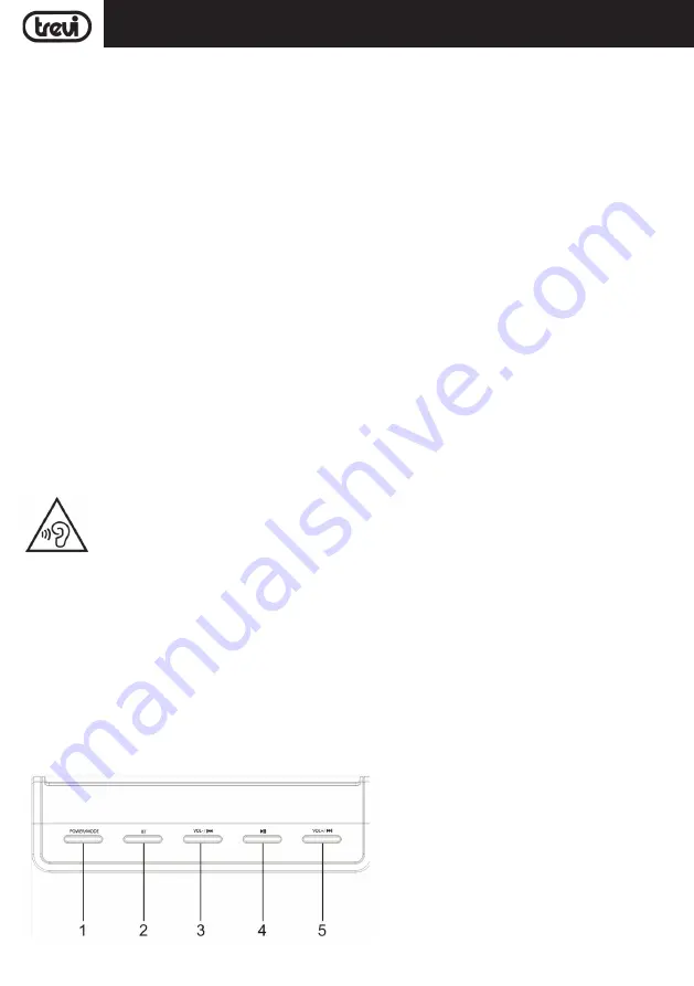 Trevi SB 8380 SW User Manual Download Page 28