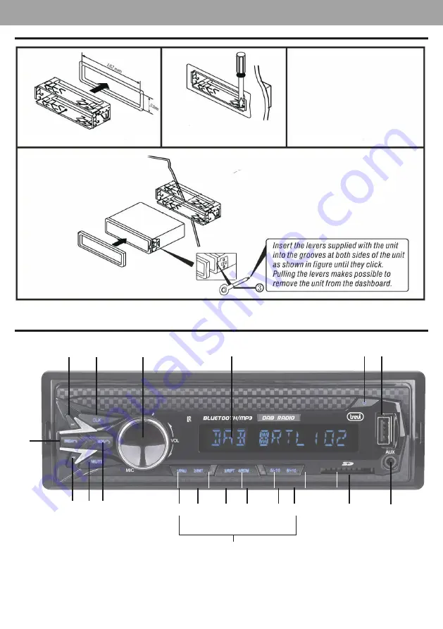 Trevi SCD 5751 DAB Скачать руководство пользователя страница 3