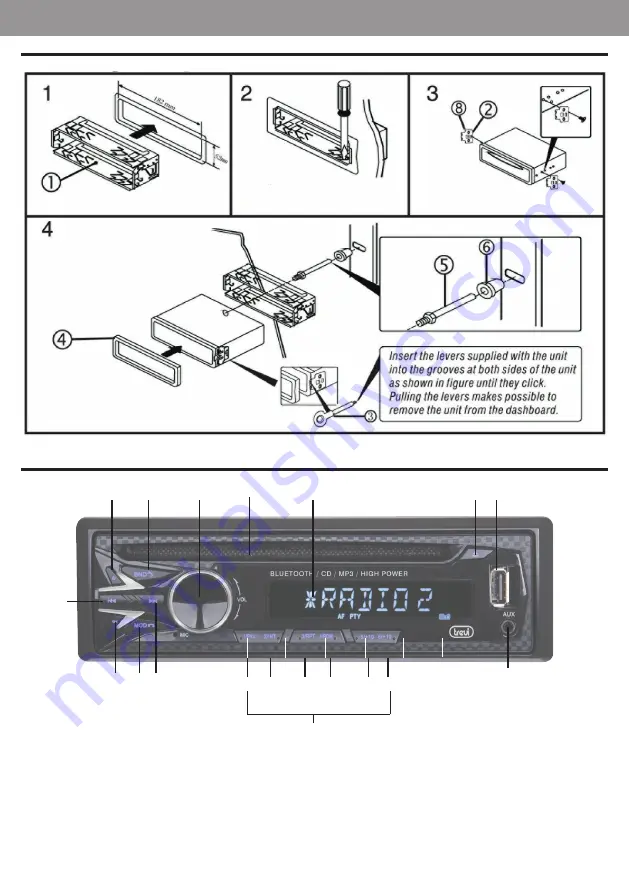 Trevi XCD 5770 USB Instruction Manual Download Page 3