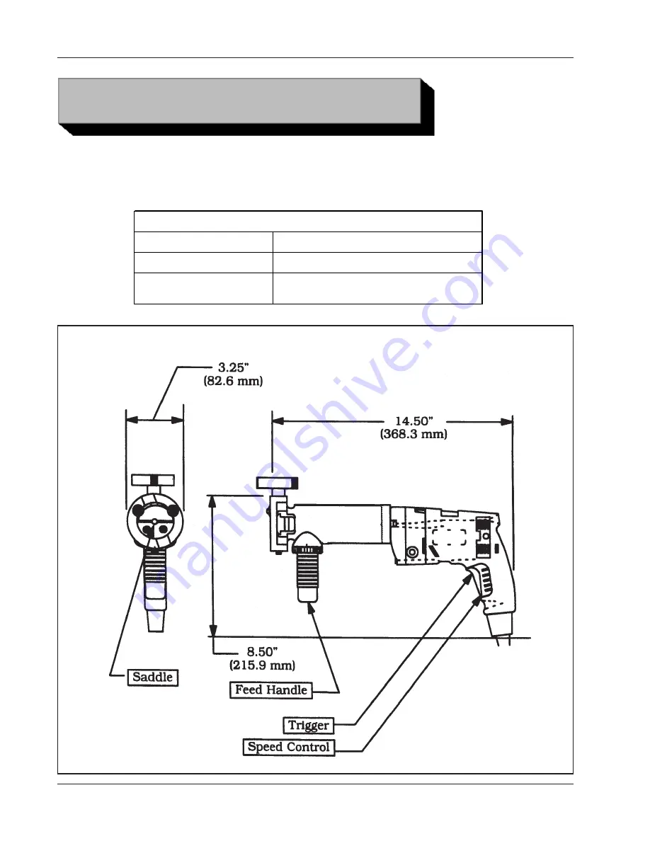 TRI tool 301SP Скачать руководство пользователя страница 8