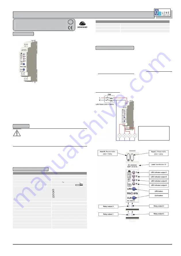 TRI02SYS 02LINE 10020110 Скачать руководство пользователя страница 4