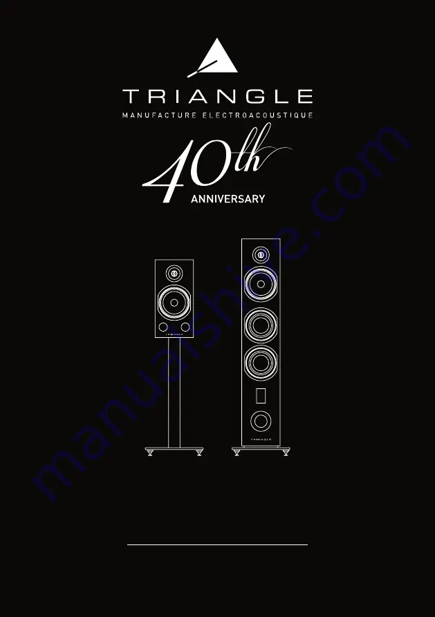 TriangleTube 40th anniversary COMETE User Manual & Warranty Download Page 1