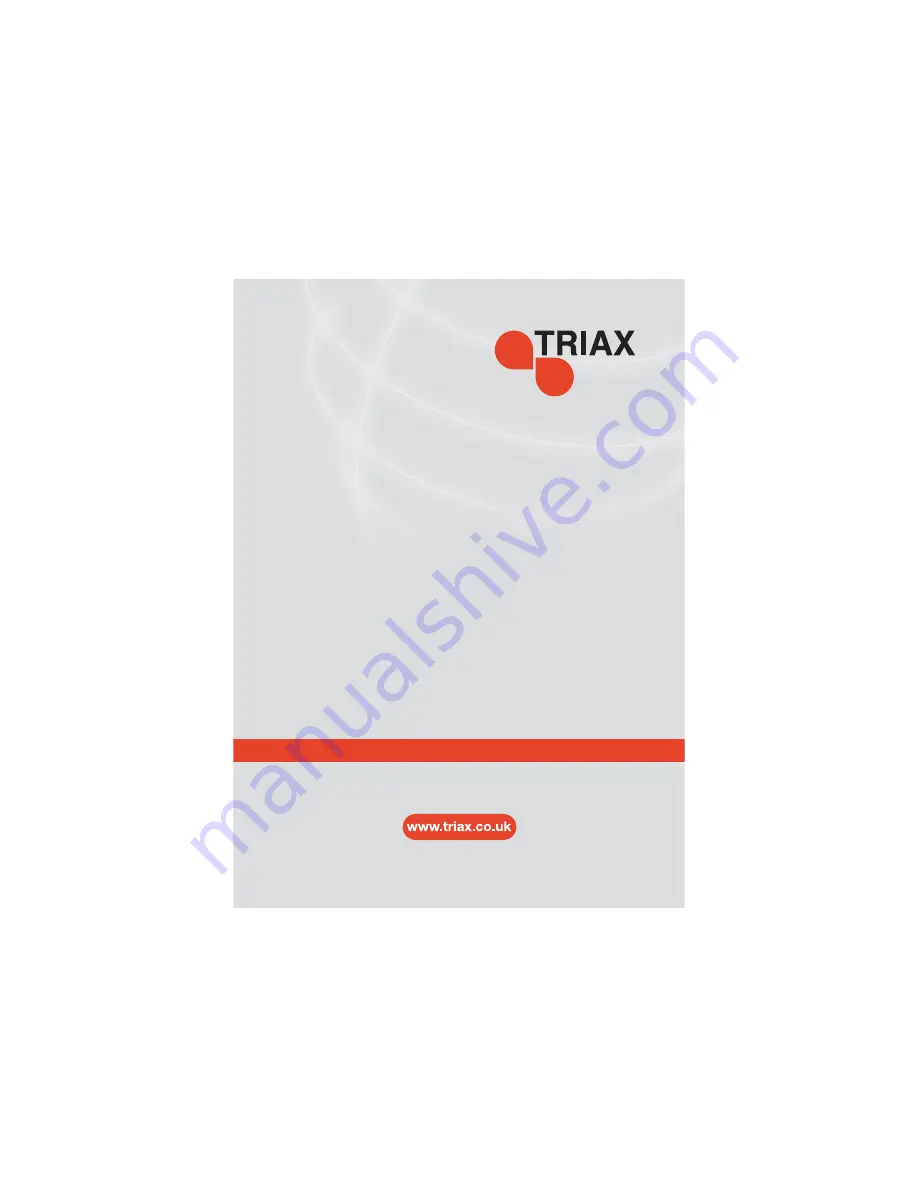 Triax HES Lite RX Operating Manual Download Page 9