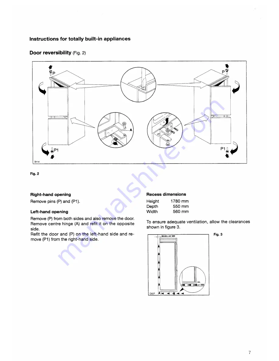 Tricity Bendix BFF781W Скачать руководство пользователя страница 7