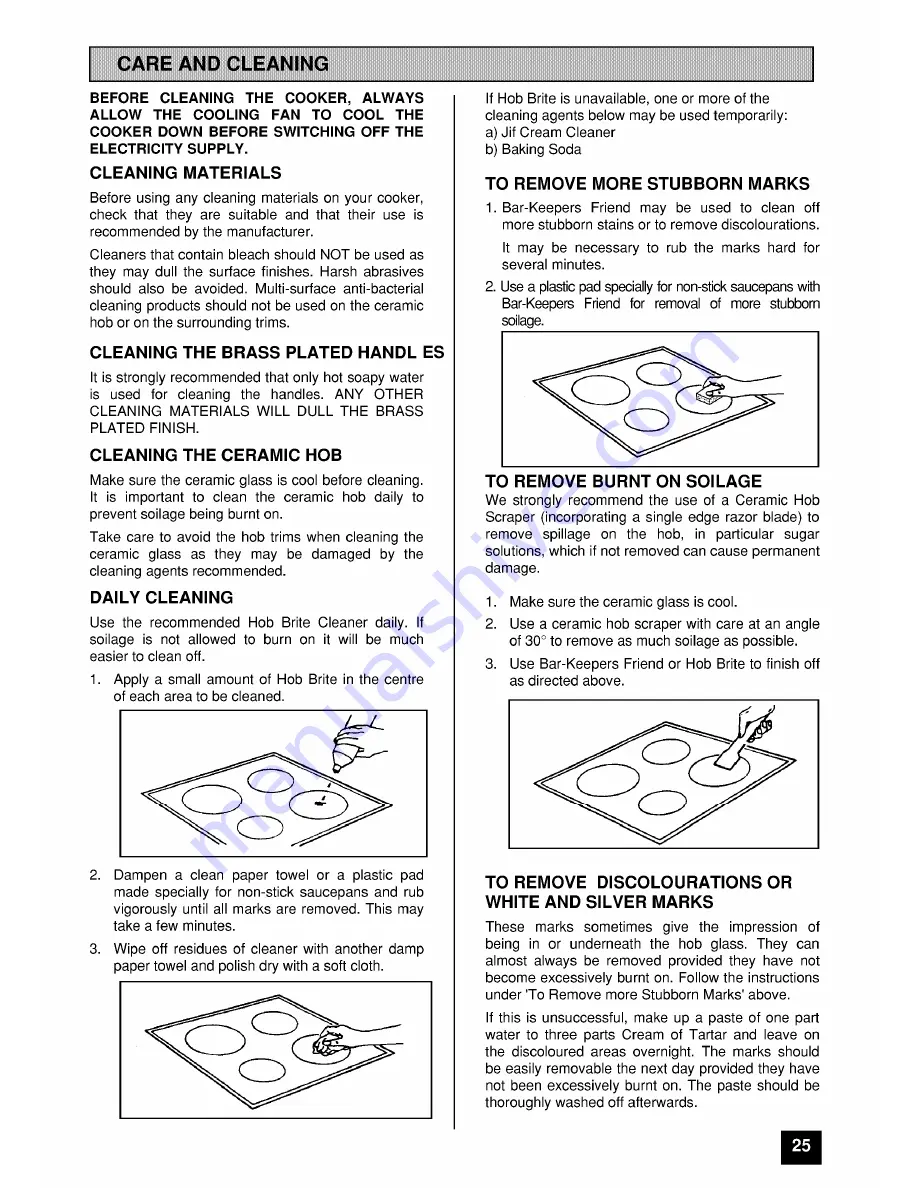 Tricity Bendix SI 530 Operating And Installation Manual Download Page 25