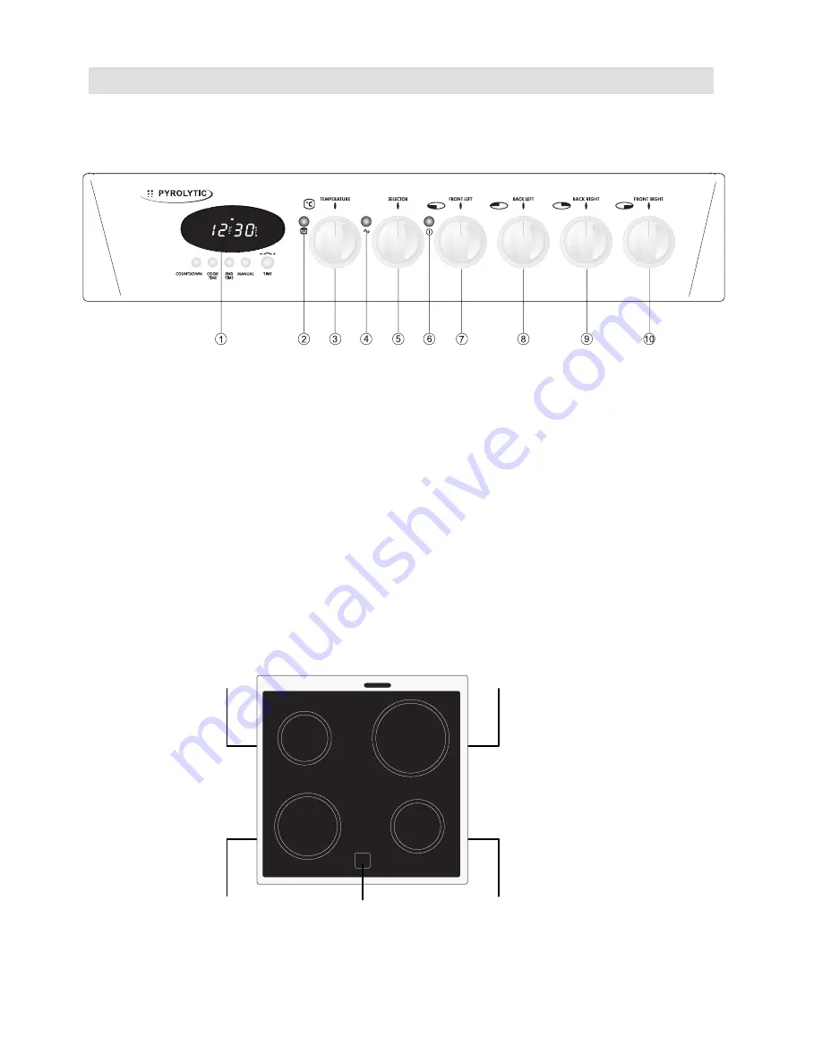 Tricity Bendix SIE545P Скачать руководство пользователя страница 6