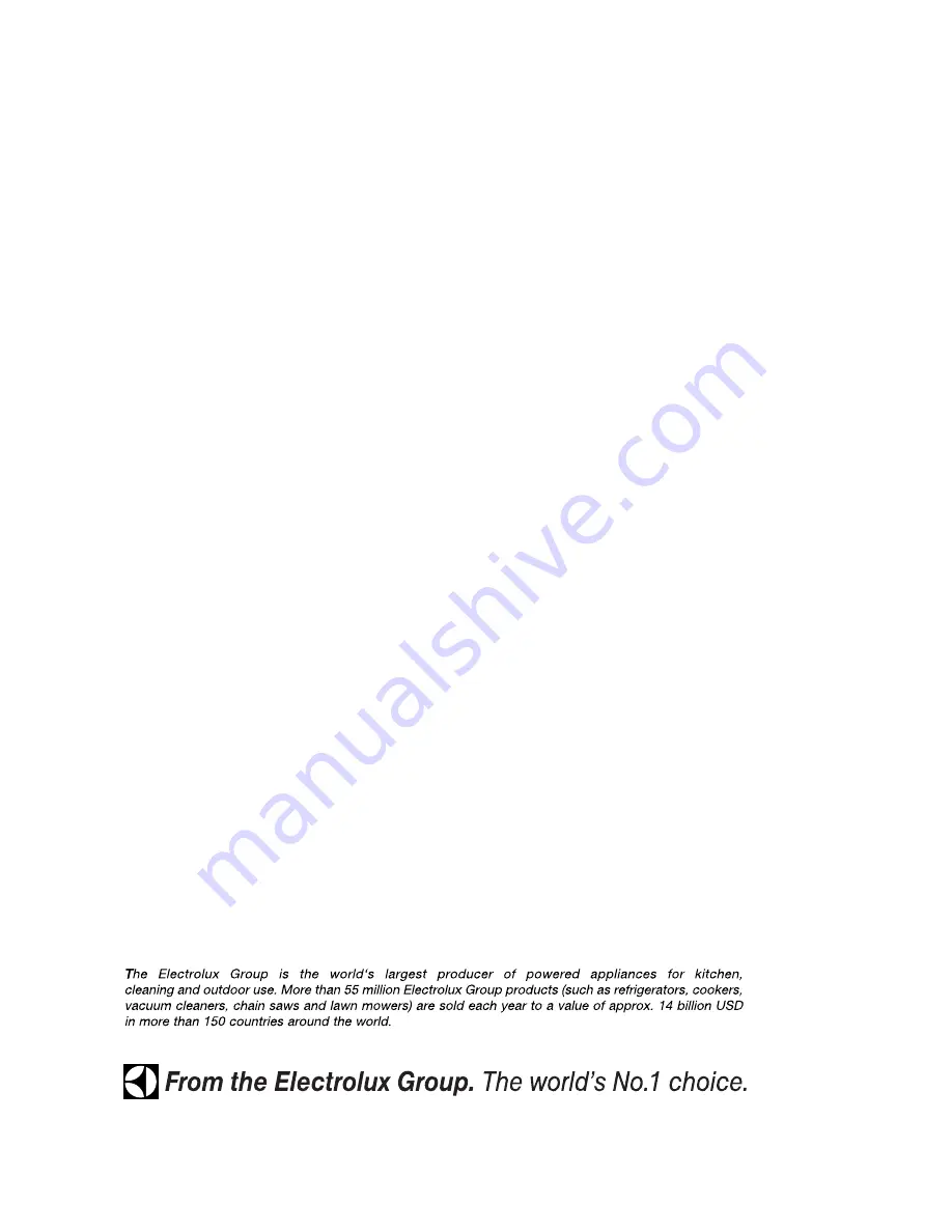 Tricity Bendix TB 59 L Operating & Installation Instructions Manual Download Page 20