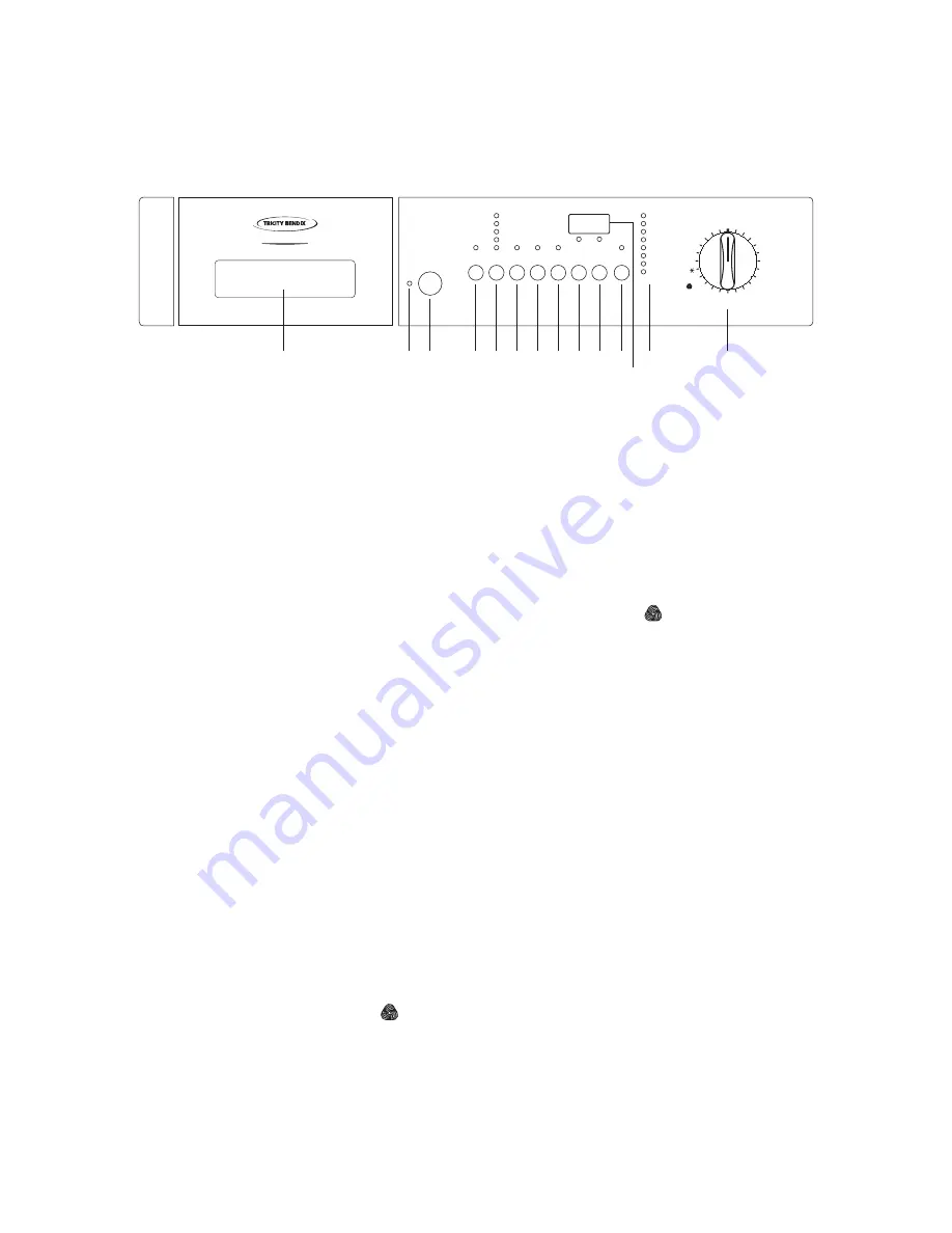 Tricity Bendix TBWD 1210 Operating & Installation Instructions Manual Download Page 6