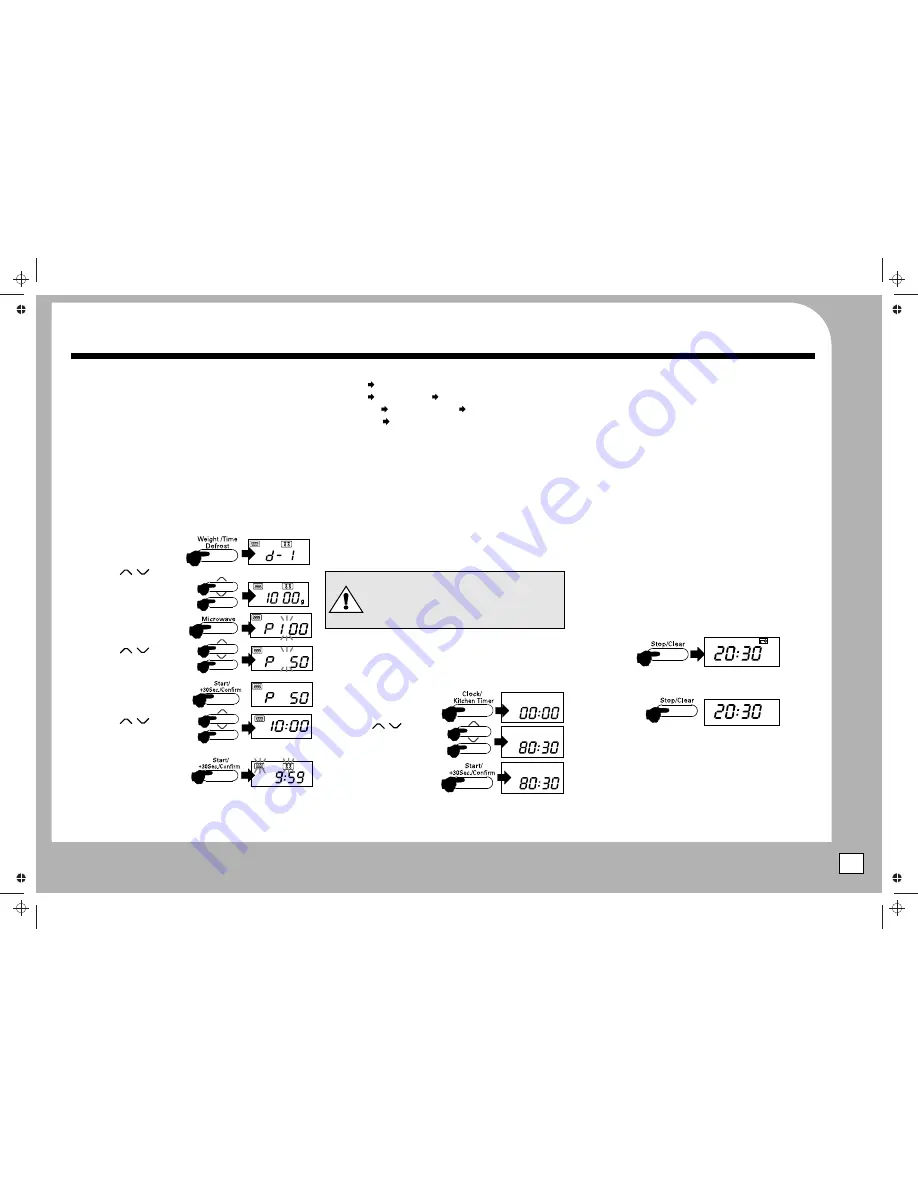 Tricity Bendix TFMC2512 Instruction Manual Download Page 9