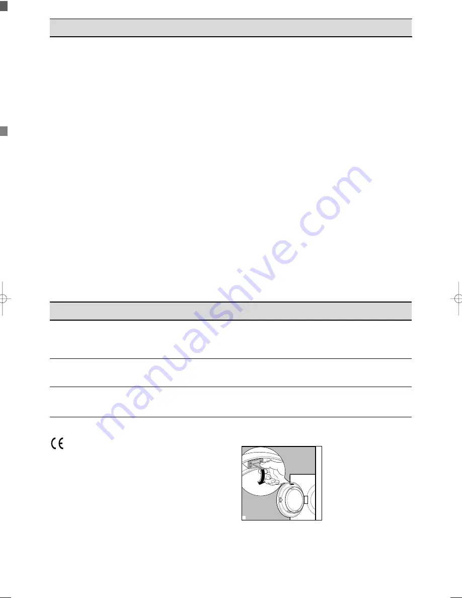 Tricity Bendix TM 560 Operating & Installation Instructions Manual Download Page 2