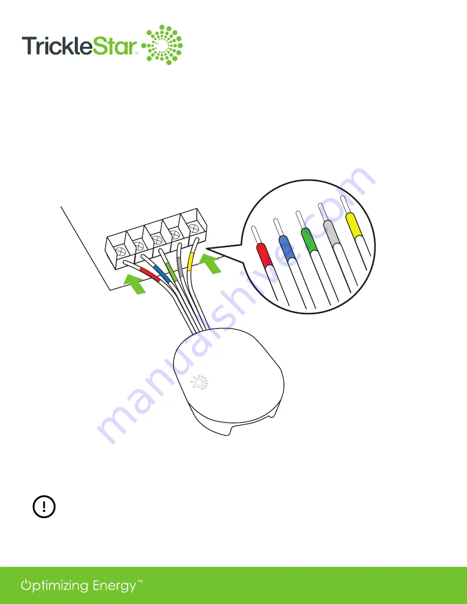 TrickleStar Optimizing Energy TS2104 Installation Manual Download Page 14