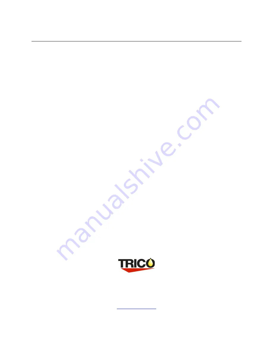 Trico DR-7 User Manual Download Page 28