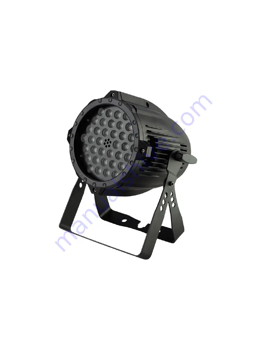 Tricolor LED PAR CAN Скачать руководство пользователя страница 1