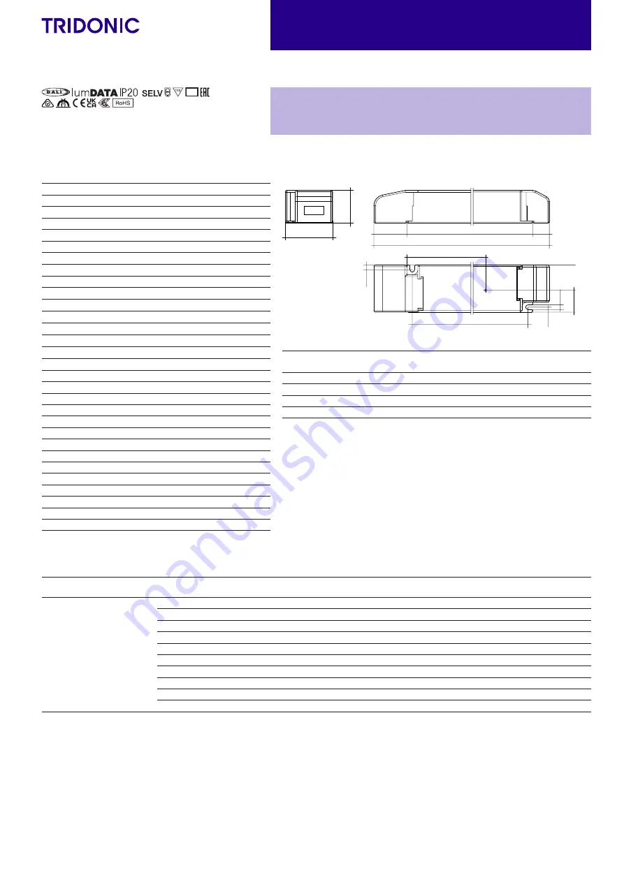 Tridonic 28003534 Manual Download Page 2