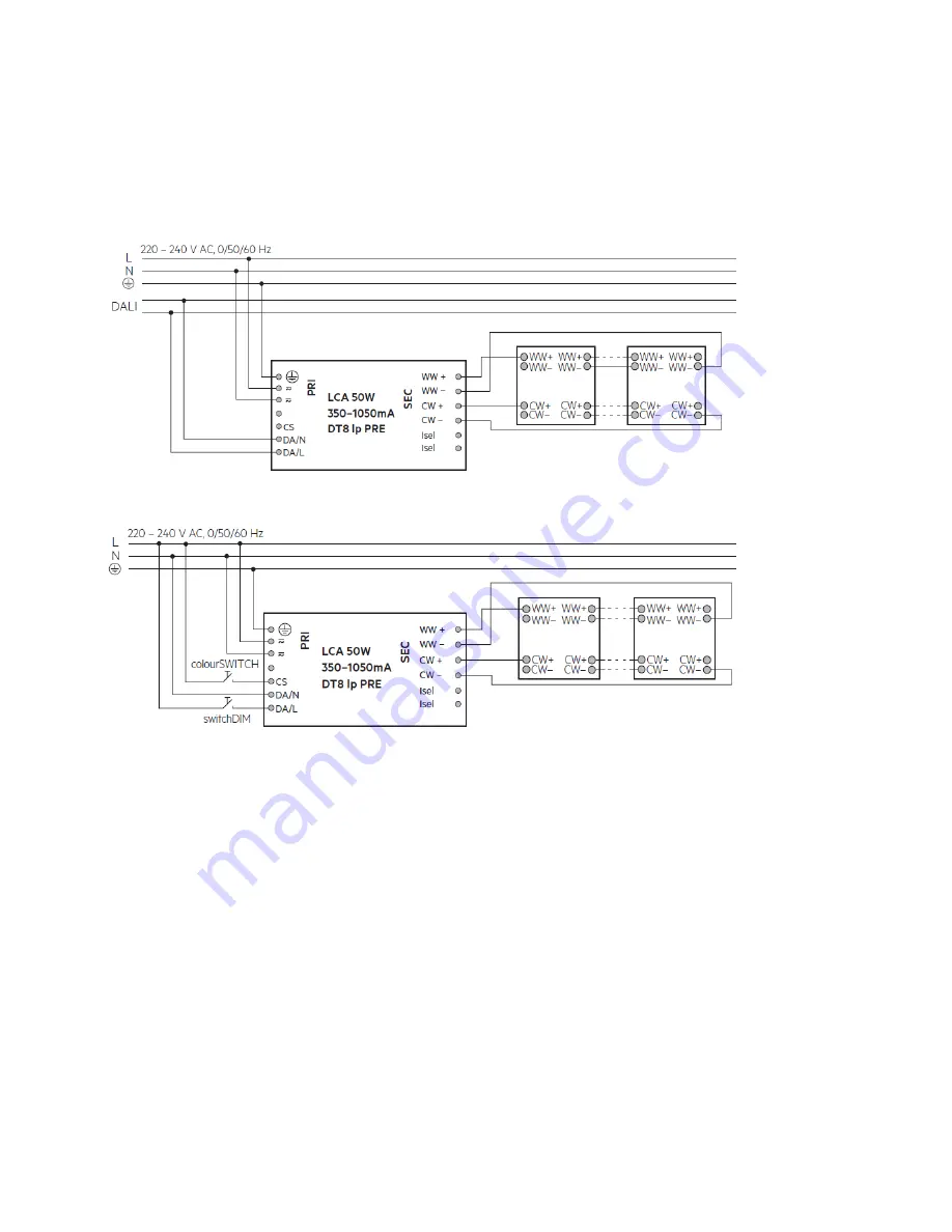 Tridonic QLE G2 PRE Technical Manual Download Page 30