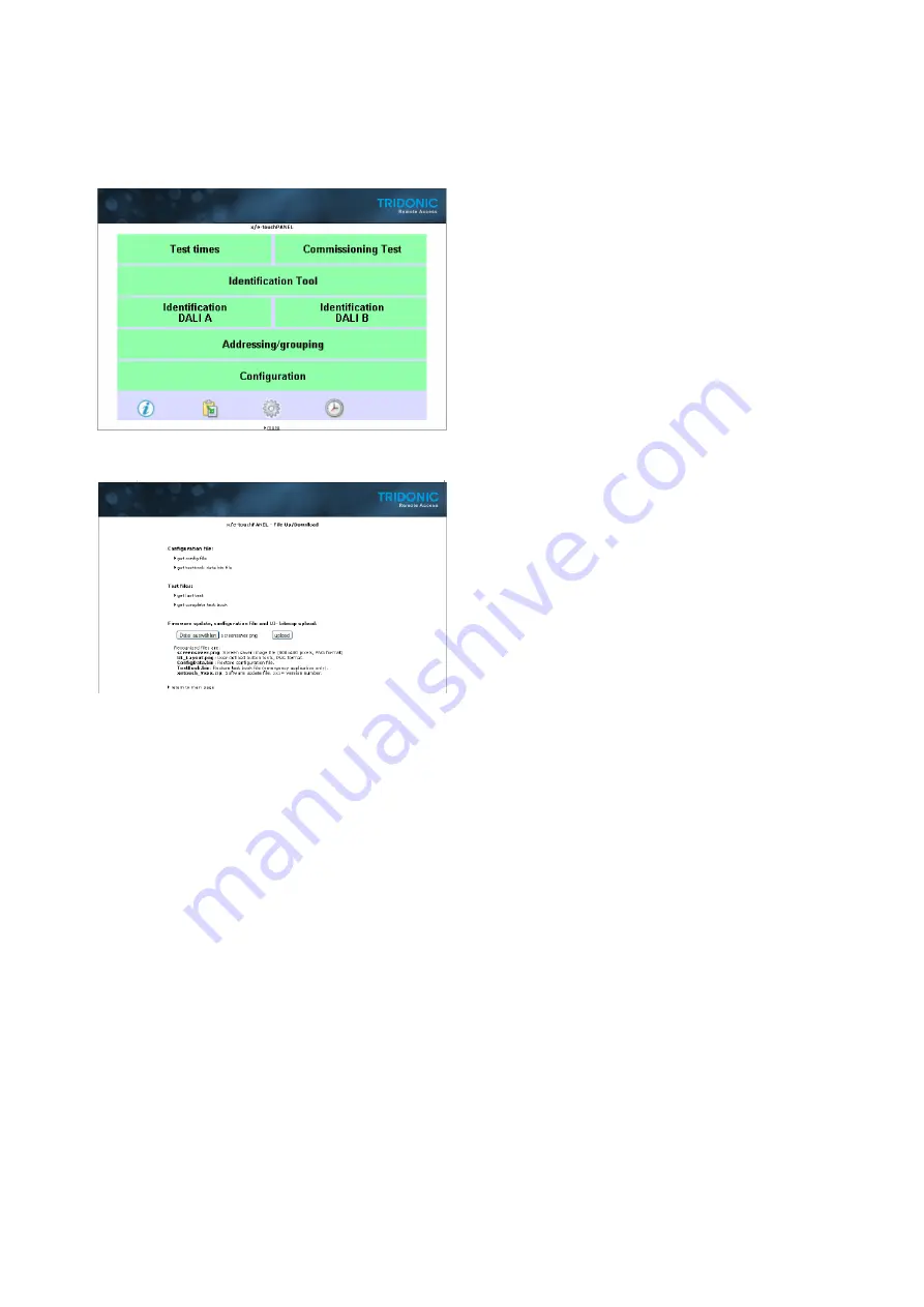 Tridonic x/e-touchPANEL 02 Скачать руководство пользователя страница 104