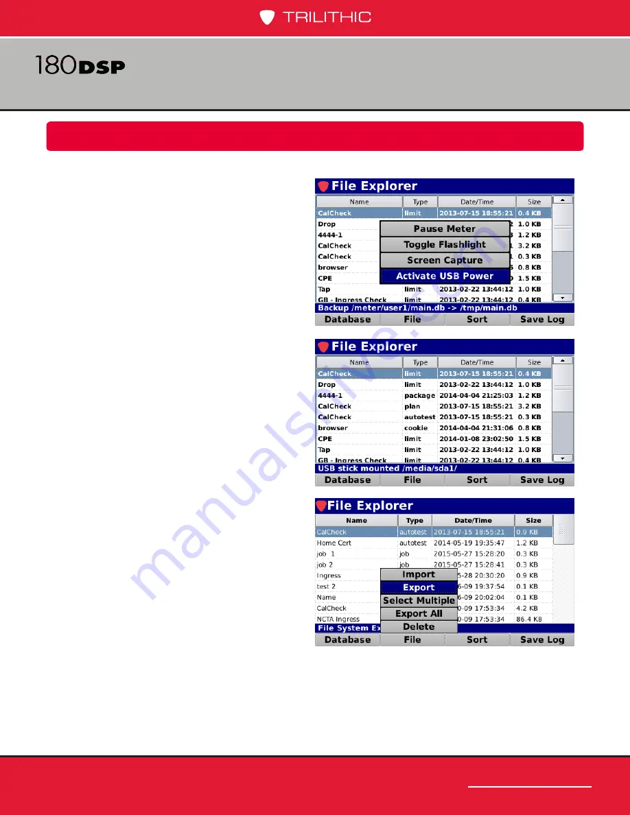 Trilithic 180 DSP Operation Manual Download Page 154