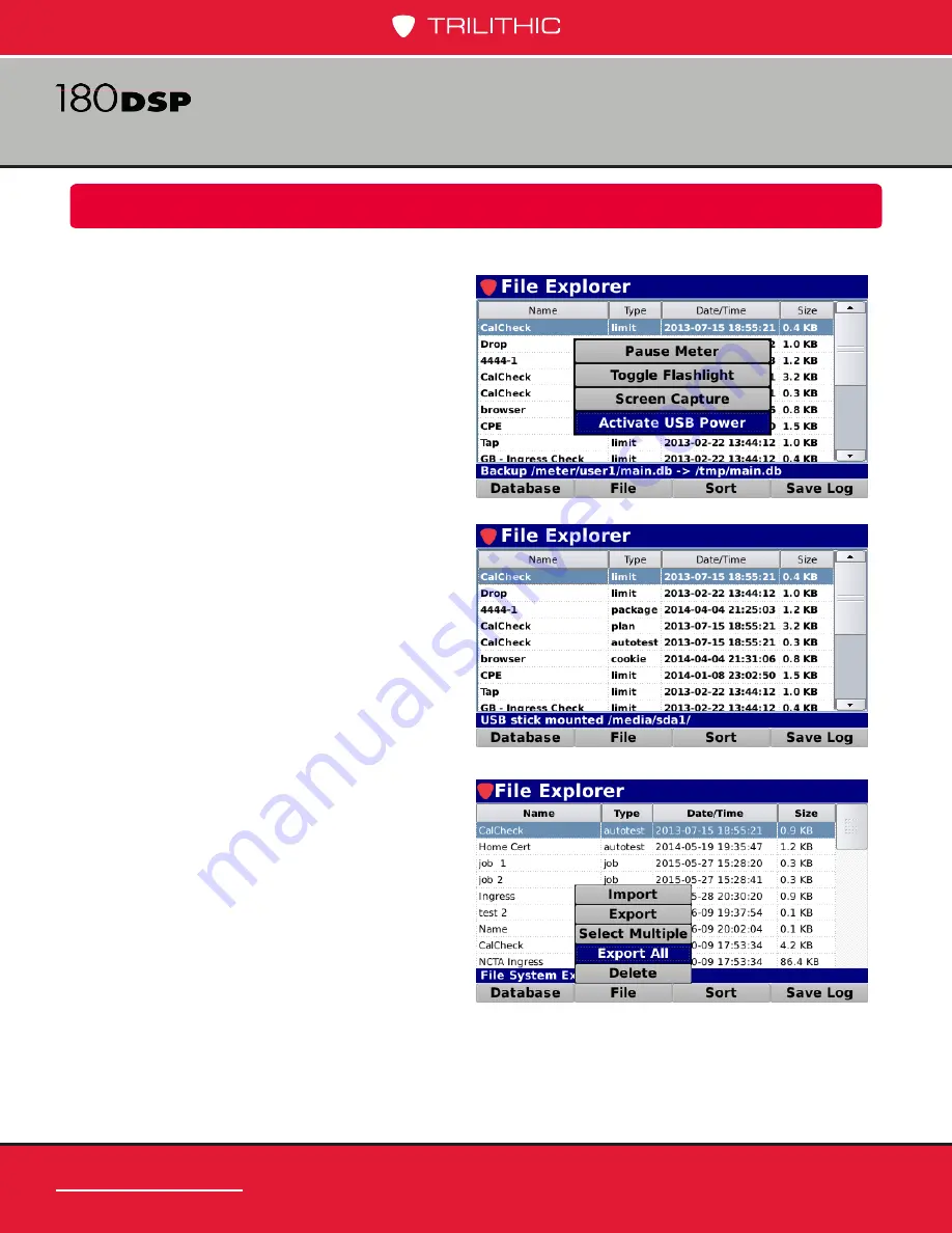 Trilithic 180 DSP Operation Manual Download Page 159