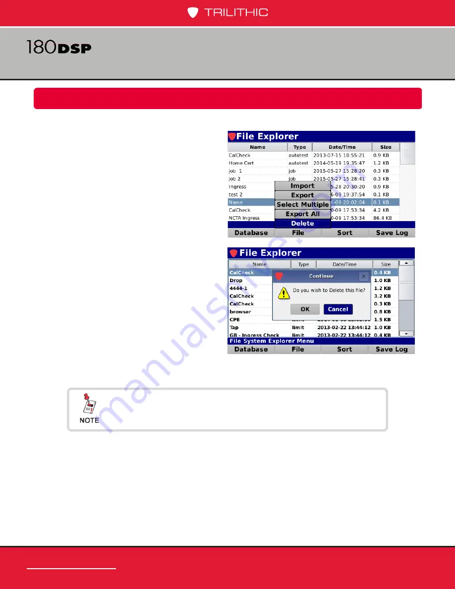 Trilithic 180 DSP Operation Manual Download Page 161