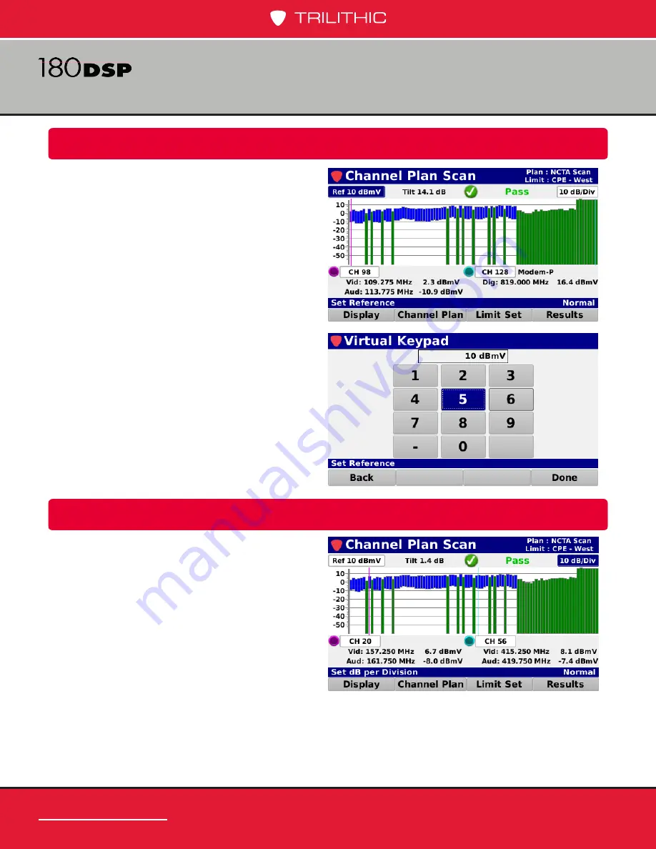 Trilithic 180 DSP Operation Manual Download Page 260