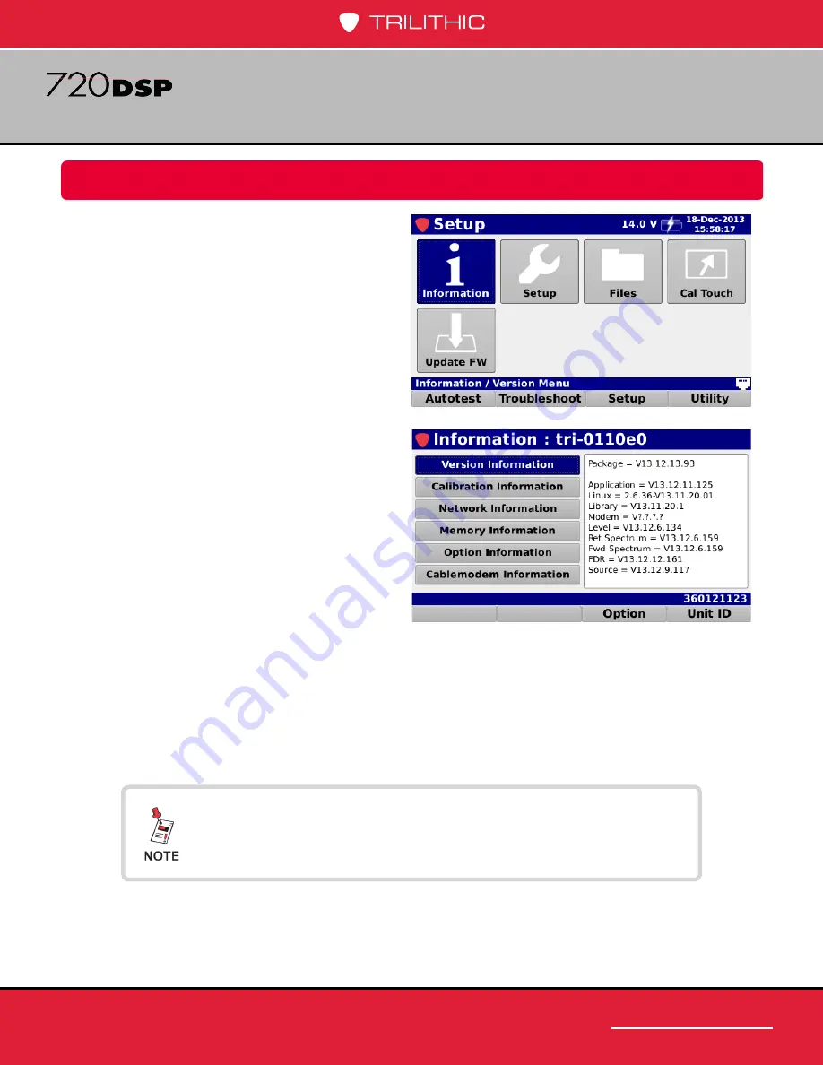 Trilithic 720 DSP Operation Manual Download Page 83