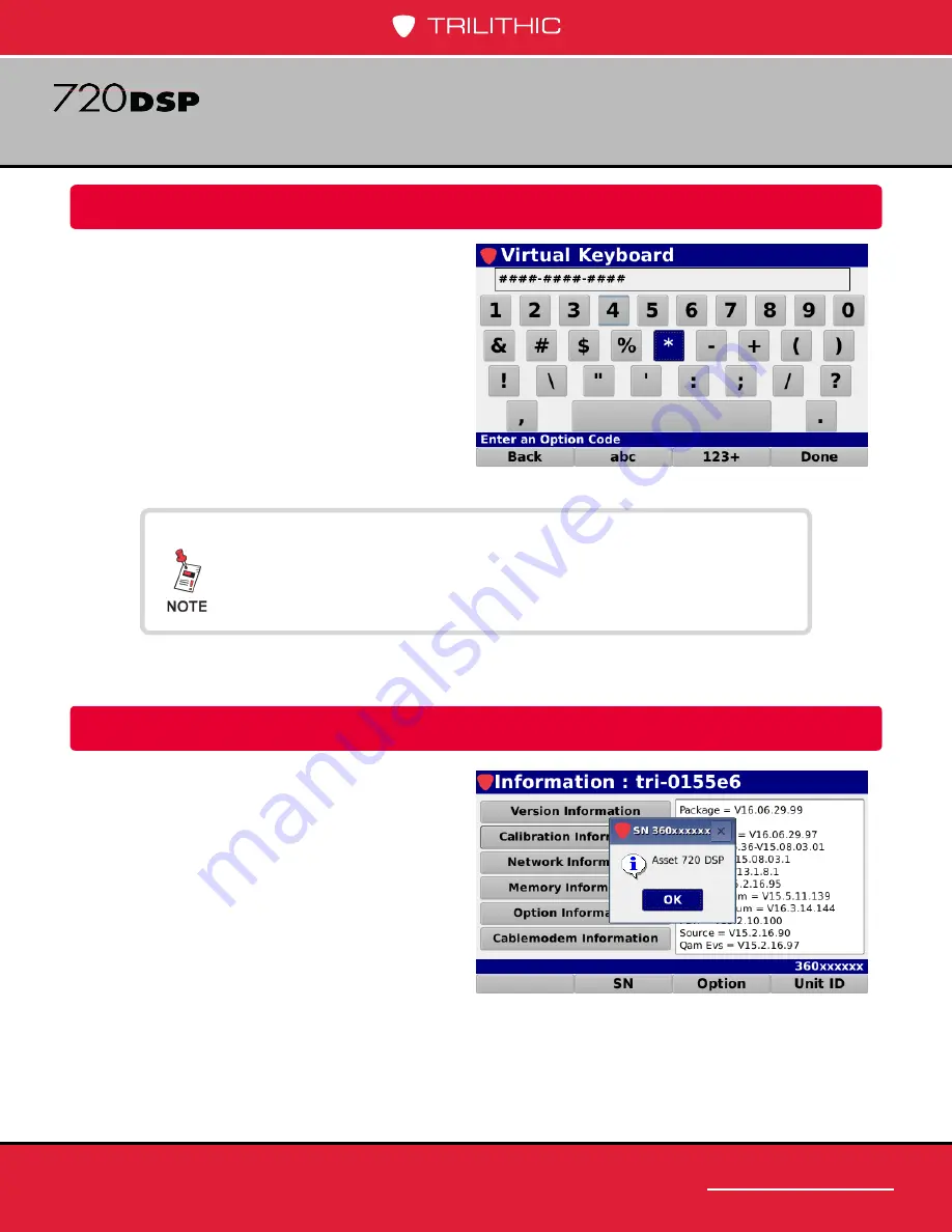 Trilithic 720 DSP Operation Manual Download Page 87