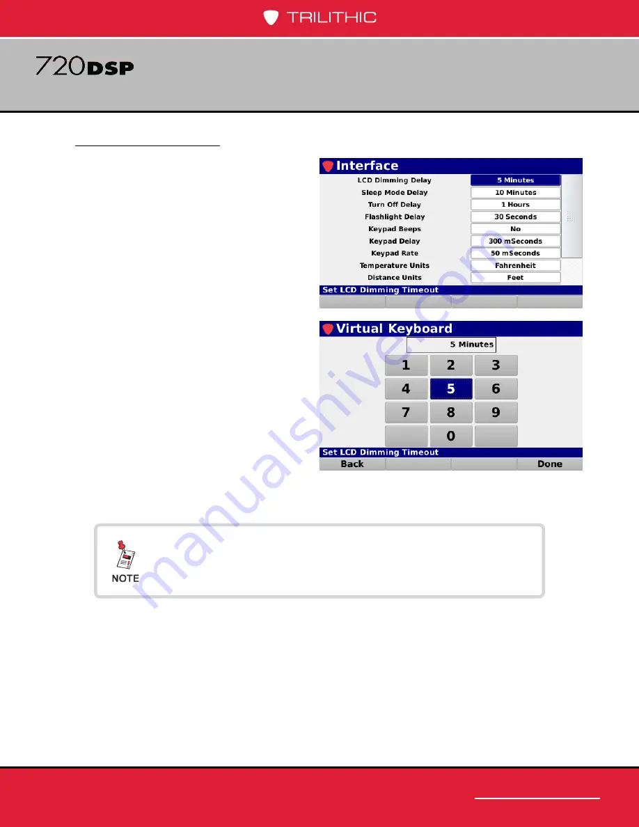 Trilithic 720 DSP Operation Manual Download Page 103