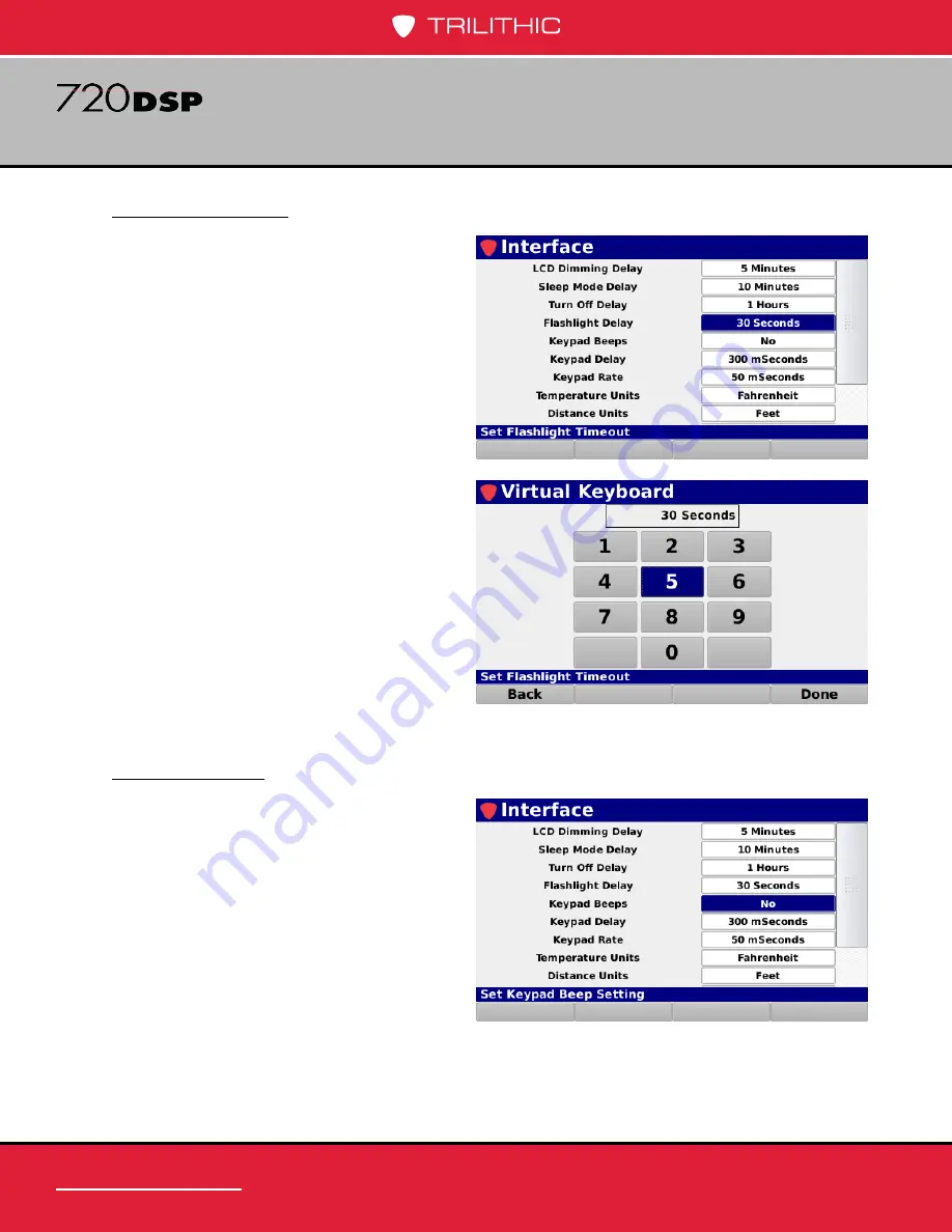 Trilithic 720 DSP Operation Manual Download Page 106