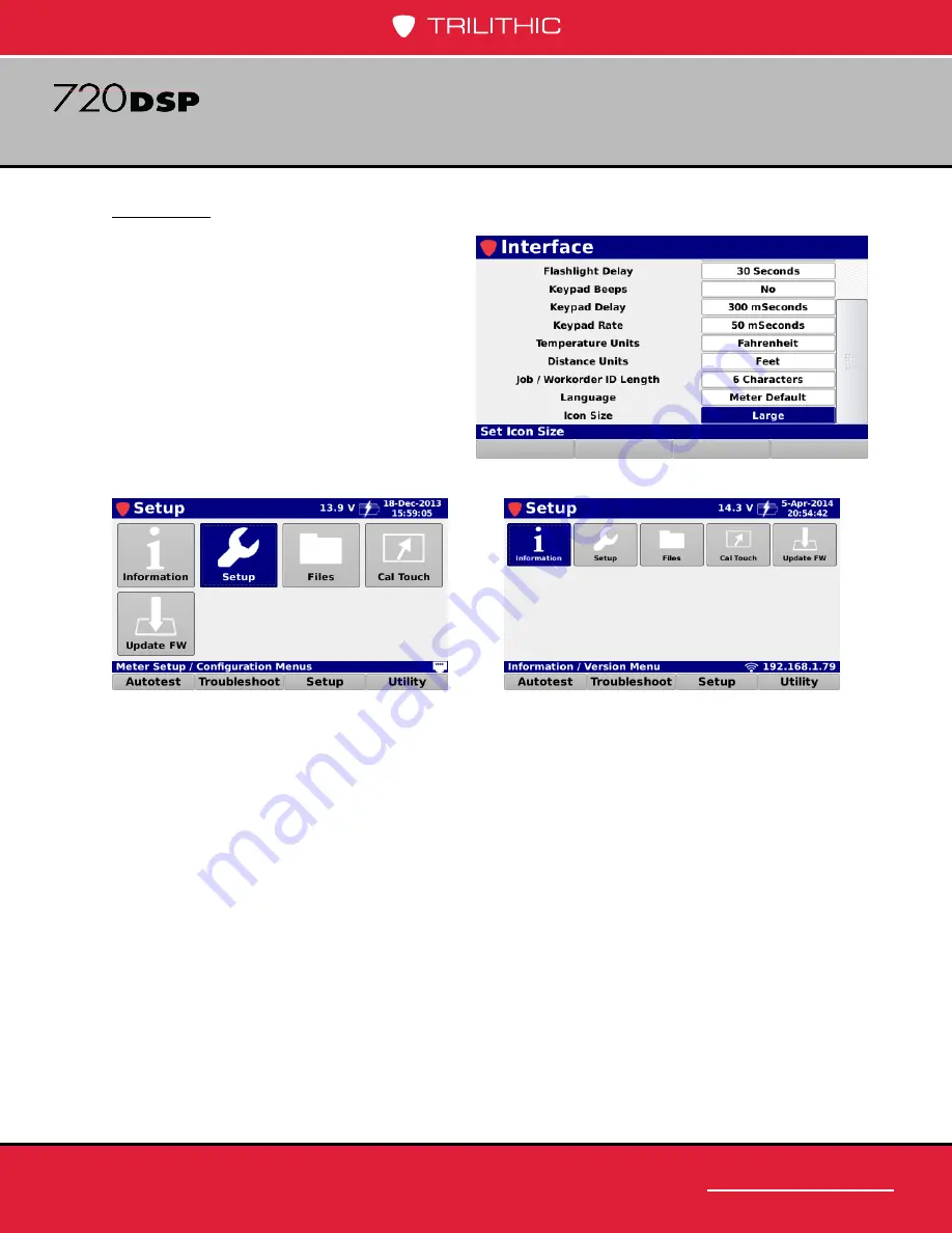 Trilithic 720 DSP Operation Manual Download Page 111