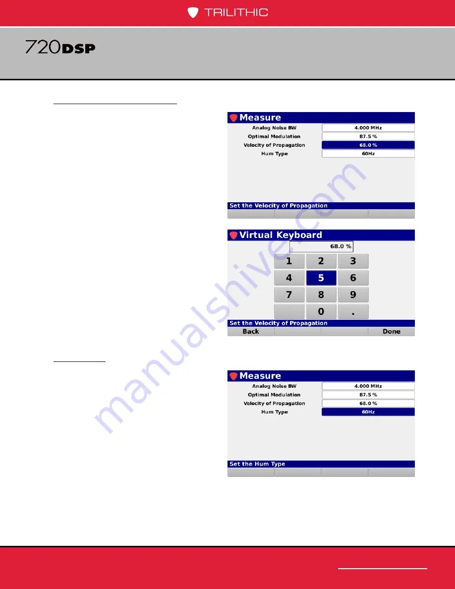 Trilithic 720 DSP Operation Manual Download Page 115