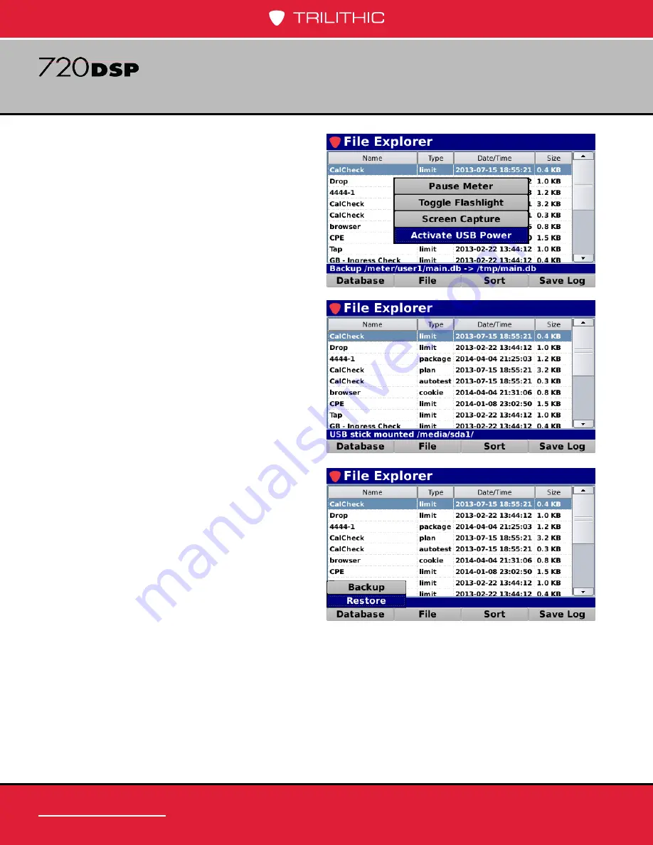 Trilithic 720 DSP Operation Manual Download Page 178