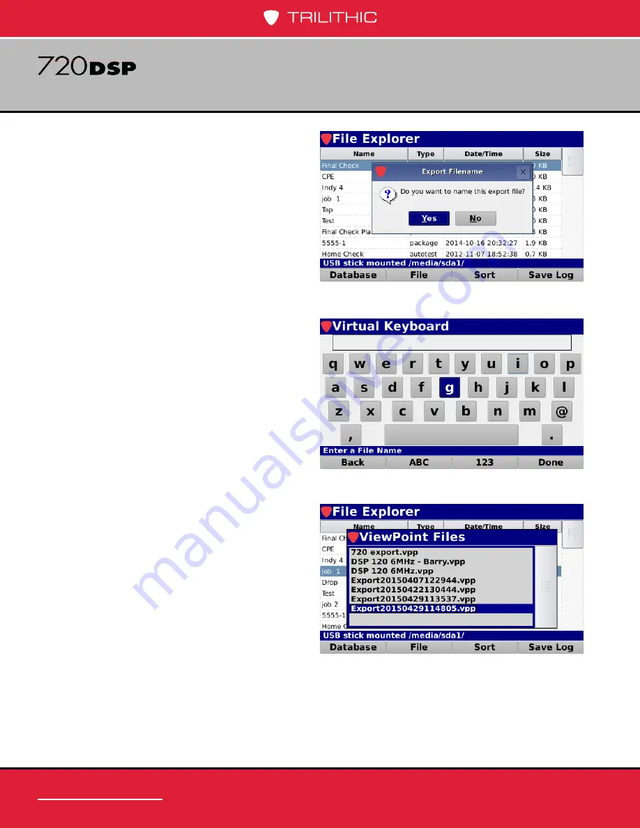 Trilithic 720 DSP Operation Manual Download Page 184