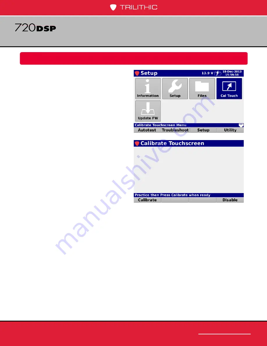 Trilithic 720 DSP Operation Manual Download Page 191