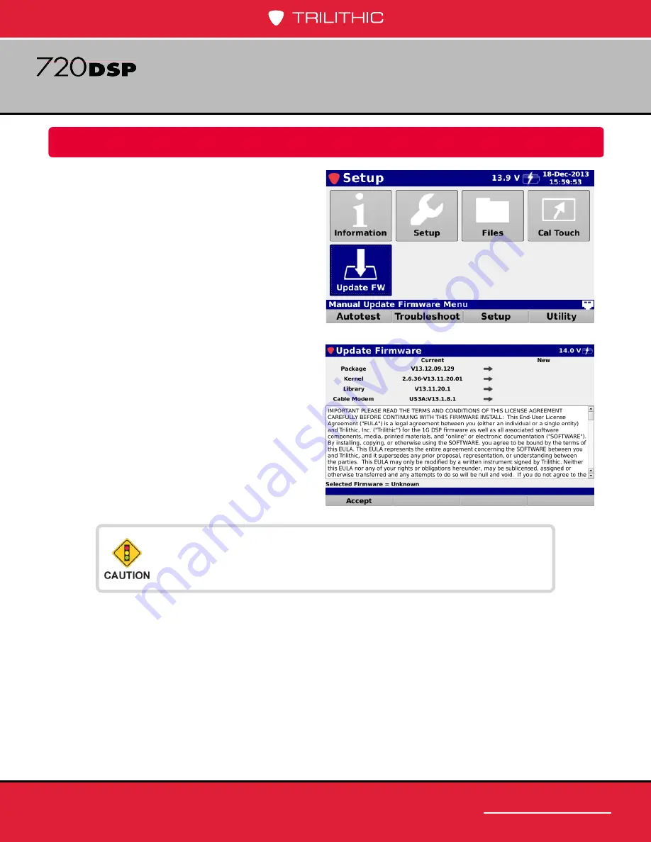 Trilithic 720 DSP Operation Manual Download Page 195